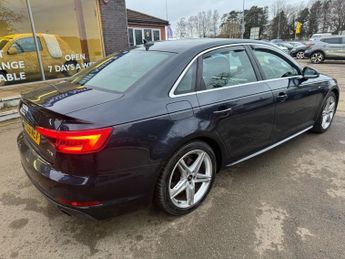AUDI A4 2.0 TFSI S line Saloon 4dr Petrol S Tronic Euro 6 (s/s) (190 ps)