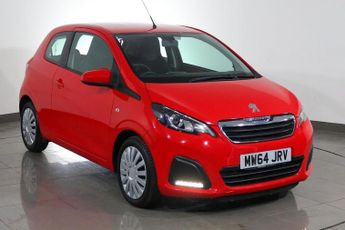 Peugeot 108 1.0 VTi Active Hatchback 3dr Petrol Manual Euro 5 Euro 5 (68 ps)