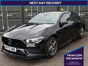 Mercedes CLA 1.3 CLA250e 15.6kWh AMG Line (Premium) Coupe 4dr Petrol Plug-in 