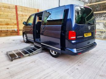 Volkswagen Caravelle 4 Seat Auto Wheelchair Accessible Vehicle With Side Lift WAV