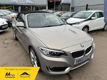 BMW 220 2.0 220d Luxury Convertible 2dr Diesel Auto Euro 6 (s/s) (190 ps