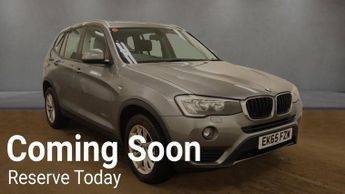 BMW X3 2.0 20d SE SUV 5dr Diesel Auto xDrive Euro 6 (s/s) (190 ps)