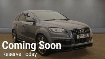 Audi Q7 3.0 TDI V6 S line Plus SUV 5dr Diesel Tiptronic quattro Euro 5 (