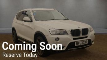 BMW X3 2.0 18d SE SUV 5dr Diesel Auto sDrive Euro 5 (s/s) (143 ps)