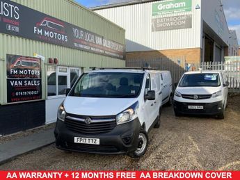 Vauxhall Vivaro 1.6 CDTi 2900 ecoFLEX FWD Diesel Manual L1 H1 Euro 6 (s/s) (95 p