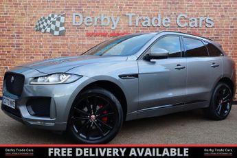 Jaguar F-Pace 2.0 D180 Chequered Flag SUV 5dr Diesel Auto AWD Euro 6 (s/s) (18