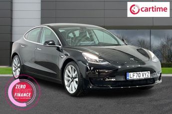 Tesla Model 3 Standard Range Plus Saloon 4dr Electric Auto RWD (241 bhp) Glass