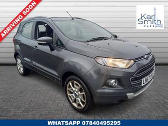 Ford EcoSport 1.5 TDCi Titanium SUV 5dr Diesel Manual 2WD Euro 6 (95 ps)