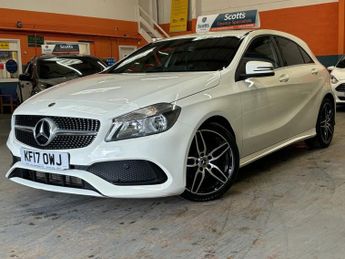 Mercedes A Class 1.5 A180d AMG Line Hatchback 5 Door Diesel Automatic White 7G-DC