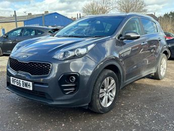 Kia Sportage 1.7 CRDi 2 SUV 5 Door Diesel Manual Silver Euro 6 