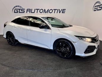 Honda Civic 1.0 VTEC TURBO SPORT LINE 125 BHP + SAT NAV + LEATHER + CAMERA