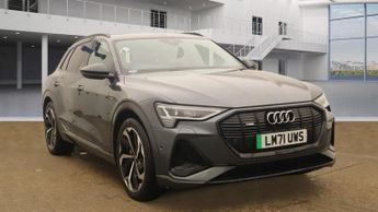 Audi E-Tron 50 Black Edition SUV 5dr Electric Auto quattro 71.2kWh (11kW Cha