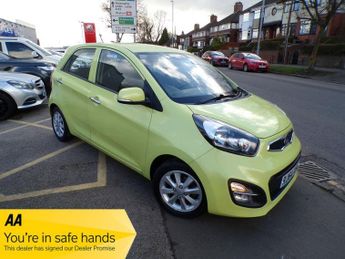 Kia Picanto 1.25 2 Hatchback 5dr Petrol Auto Euro 5 (84 bhp)