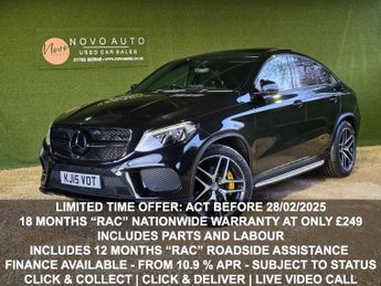 Mercedes GLE 3.0 GLE350d V6 AMG Line (Premium) Coupe 5dr Diesel G-Tronic 4MAT