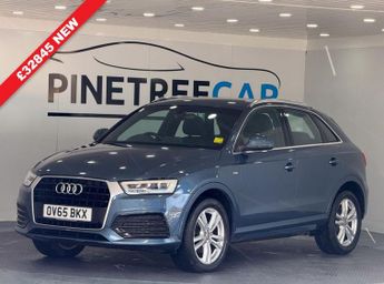 AUDI Q3 2.0 TDI S line SUV 5dr Diesel Manual Euro 6 (s/s) (150 ps)