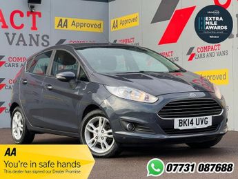 Ford Fiesta 1.25 Zetec Hatchback 5dr Petrol Manual Euro 6 (82 ps)