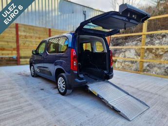 Citroen Berlingo 3 Seat Auto Wheelchair Accessible Disabled Access Vehicle WAV