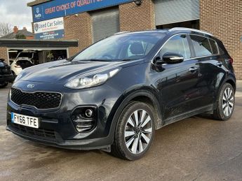 Kia Sportage 1.7 CRDi 3 SUV 5 Door Diesel Manual Black Euro 6 Low Tax