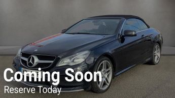 Mercedes E Class 2.1 E250 CDI AMG Sport Cabriolet 2dr Diesel G-Tronic+ Euro 5 (s/