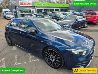 Mercedes A Class 1.3 A200 Exclusive Edition in Blue with 50,850 miles, Full Servi