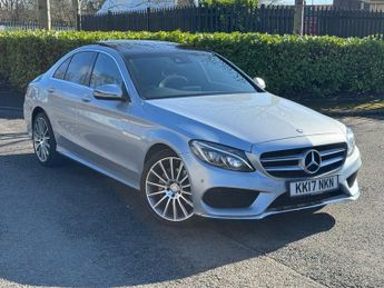 Mercedes C Class 2.1 C220d AMG Line (Premium Plus) Saloon 4dr Diesel G-Tronic+ 4M