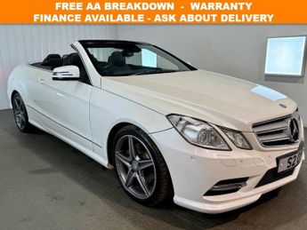 Mercedes E Class 3.0 E350 CDI V6 BlueEfficiency Sport Cabriolet 2dr Diesel G-Tron