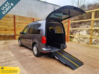 Volkswagen Caddy 4 Seat Auto Wheelchair Accessible Disabled Access Vehicle WAV