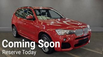 BMW X3 3.0 35d M Sport SUV 5dr Diesel Auto xDrive Euro 6 (s/s) (313 ps)