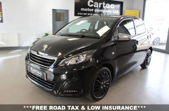 Peugeot 108 1.0 Active Hatchback 5dr Petrol Manual Euro 6 (68 ps)