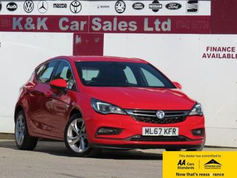 Vauxhall Astra 1.4i Turbo SRi Hatchback 5dr Petrol Auto Euro 6 (s/s) (150 ps)