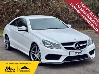 Mercedes E Class 2.1 E220 CDI AMG Sport Coupe 2dr Diesel G-Tronic+ Euro 5 (s/s) (