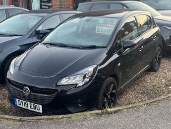 Vauxhall Corsa 1.4i ecoTEC SRi VX Line Nav Black Hatchback 5dr Petrol Manual Eu