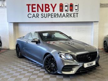 Mercedes E Class 2.0 E300 AMG Line (Premium Plus) Cabriolet 2dr Petrol G-Tronic+ 