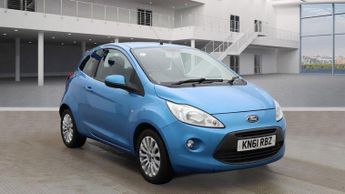 Ford Ka 1.2 Zetec Hatchback 3dr Petrol Manual Euro 5 (s/s) (69 ps) Air c