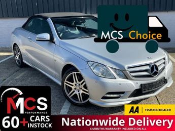 Mercedes E Class 3.0 E350 CDI V6 BlueEfficiency Sport Edition 125 Cabriolet 2dr D