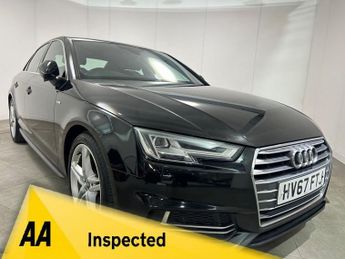 Audi A4 2.0 TDI S line Saloon 4dr Diesel S Tronic Euro 6 (s/s) (150 ps)