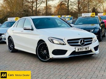 Mercedes C Class 1.6 C200d AMG Line Saloon 4dr Diesel G-Tronic+ Euro 6 (s/s) (136