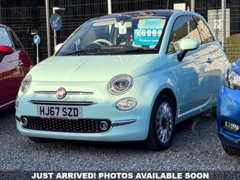 Fiat 500 1.2 Lounge [Pan Roof] 3dr - LOW MILEAGE