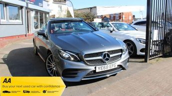 Mercedes E Class 2.0 E300 AMG Line Cabriolet 2dr Petrol G-Tronic+ Euro 6 (s/s) (2