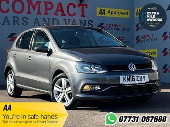 Volkswagen Polo 1.0 BlueMotion Tech Match Hatchback 5dr Petrol Manual Euro 6 (s/