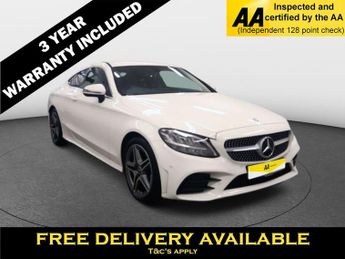 Mercedes C Class 1.5 C200 MHEV AMG Line Edition Coupe 2dr Petrol G-Tronic+ Euro 6