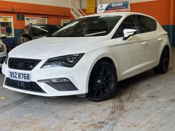 SEAT Leon 2.0 TDI FR Technology Hatchback 5 Door Diesel Manual White Euro 