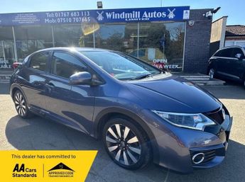 Honda Civic 1.8 i-VTEC SE Plus Hatchback 5dr Petrol Auto Euro 6 (142 ps)