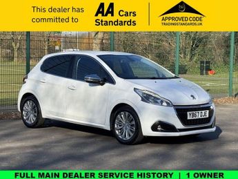 Peugeot 208 1.2 PureTech Allure Hatchback 5dr Petrol Manual Euro 6 (s/s) (82