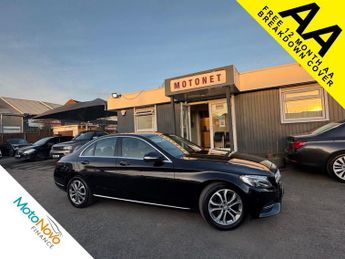 Mercedes C Class 2.0 C200 Sport Saloon 4dr Petrol Manual Euro 6 (s/s) (184 ps)