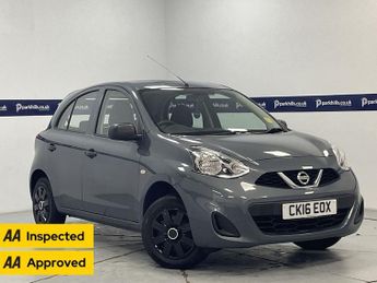 NISSAN MICRA 1.2 Visia Hatchback 5dr Petrol Manual Euro 5 (80 ps) - AA INSPEC