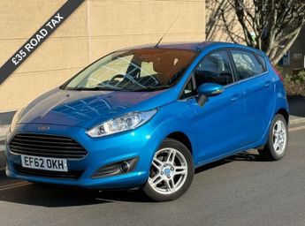 Ford Fiesta 1.25 Zetec Hatchback 5dr Petrol Manual Euro 5 (82 ps)