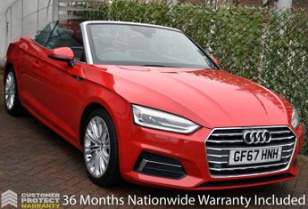 Audi A5 2.0TFSi SPORT CONVERTIBLE S-TRONIC AUTO 187 BHP (EURO 6)