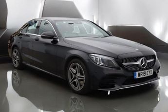 Mercedes C Class 1.5 C200 MHEV EQ Boost AMG Line (Premium) Saloon 4dr Petrol G-Tr