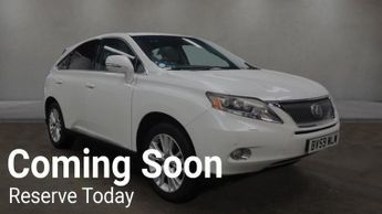 Lexus RX 3.5 450h V6 SE-L SUV 5dr Petrol Hybrid CVT 4WD Euro 4 (s/s) (299